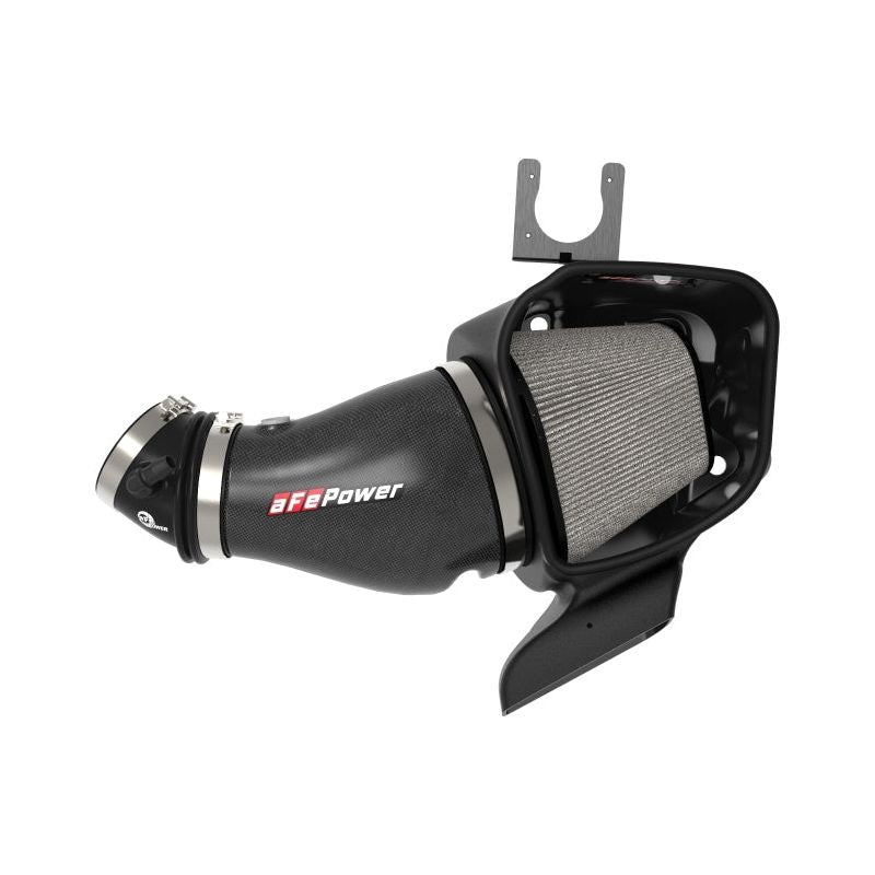 aFe Track Series Carbon Fiber Pro Dry S AIS - 2019-2023 Jeep Grand Cherokee Trackhawk 6.2L