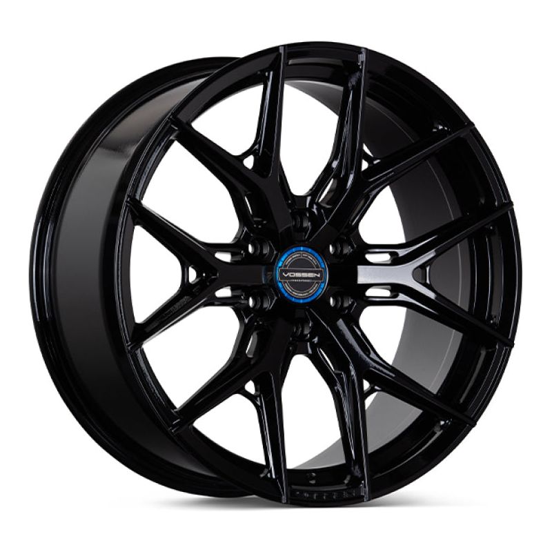 Vossen HF6-4 22x10 / 6x135 / ET-18 / Super Deep Face / 87.1 - Gloss Black Wheel