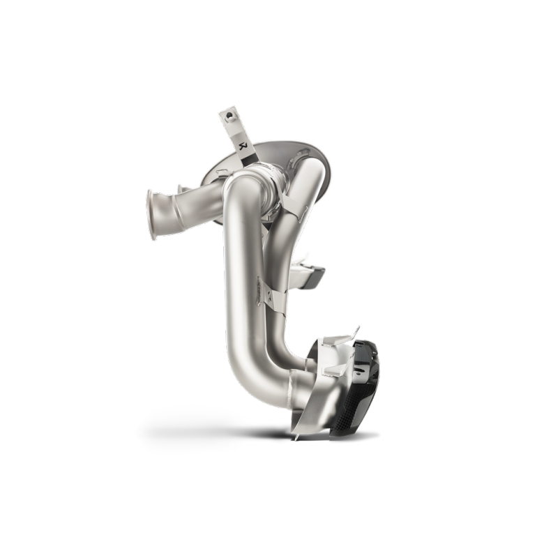 Akrapovic 16-17 Audi R8 5.2 FSI Coupe/Spyder Slip-On Line (Titanium) w/ Carbon Titanium Tips