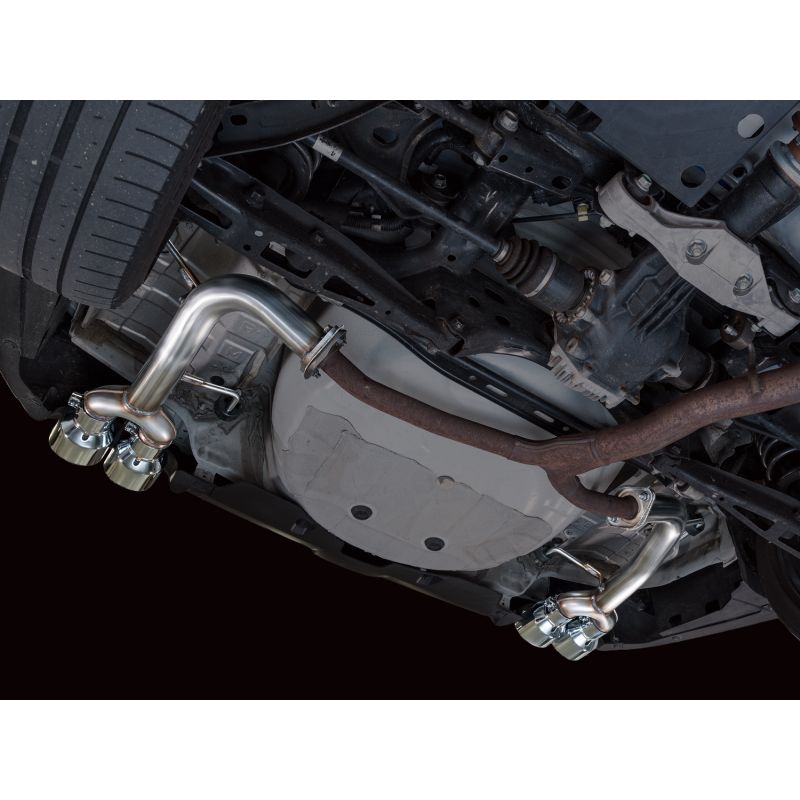 AWE Tuning 22-25 Subaru VB WRX Track Edition Axleback Exhaust - Chrome Silver Tips