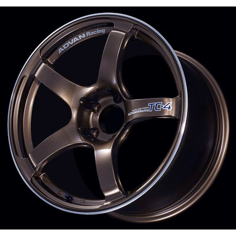 Advan TC4 15x8.0 +35 4-100 Umber Bronze Metallic Wheel (No Ring)