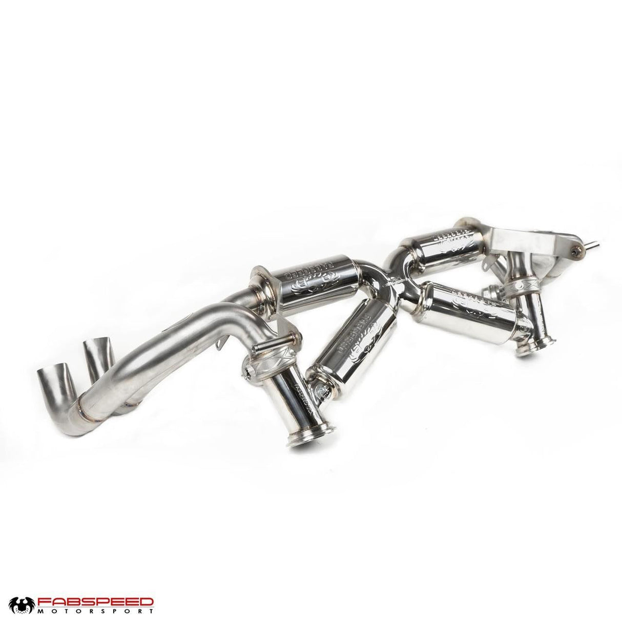 Fabspeed 2016-2018 Audi R8 V10 Valvetronic Supersport X-Pipe Exhaust System