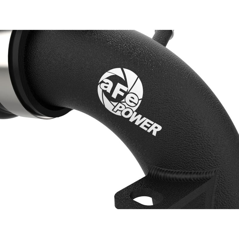 aFe 21-23 Ford Bronco V6-2.7Ltt BladeRunner Alum Hot & Cold Charge Pipe Kit - Black