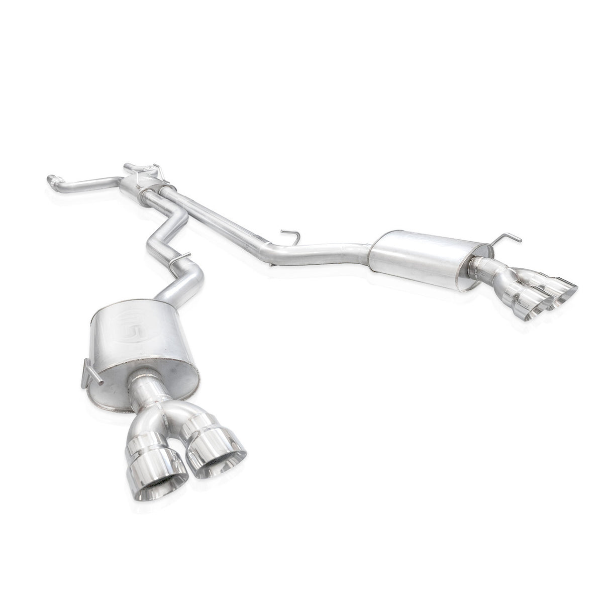Stainless Works 20-24 Ford Explorer ST Catback - Polished Tips