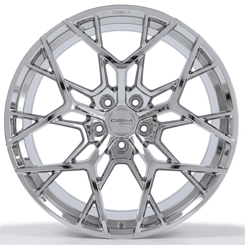 GEM Forged GZR C8 ZR1 Style Billet 6061-T6 Mono block wheels
