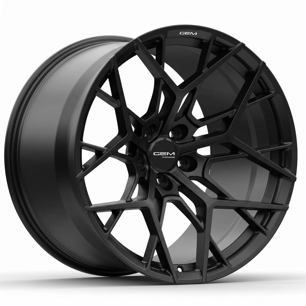 GEM Forged GZR C8 ZR1 Style Billet 6061-T6 Mono block wheels
