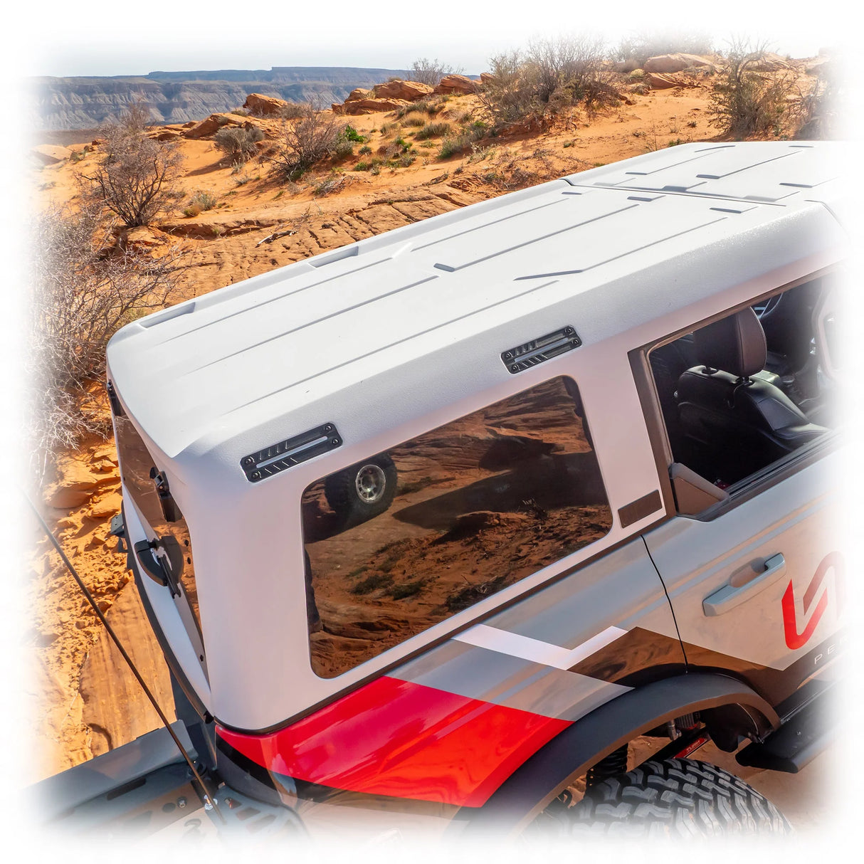 Turn Offroad - 2021+ Ford Bronco Hard Top White Gelcoat