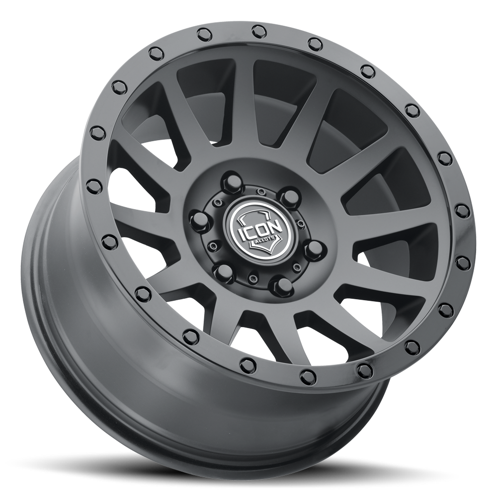 ICON ALLOYS | Compression Front View Black