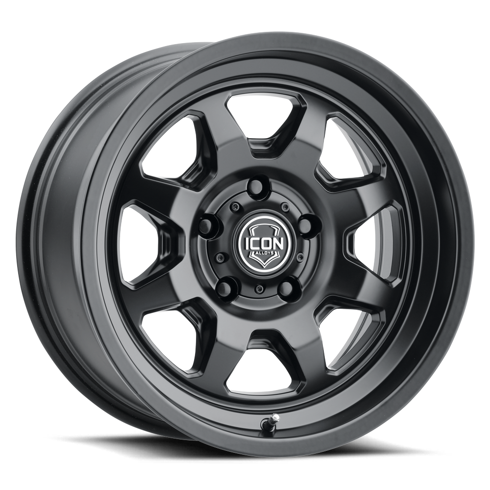 ICON ALLOYS | NUEVO Front View Black