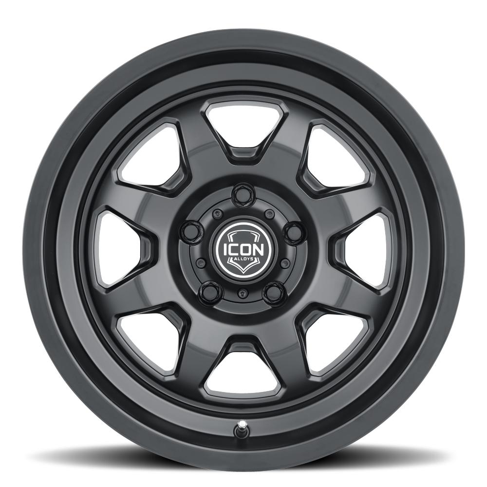 ICON ALLOYS | NUEVO Front View Black