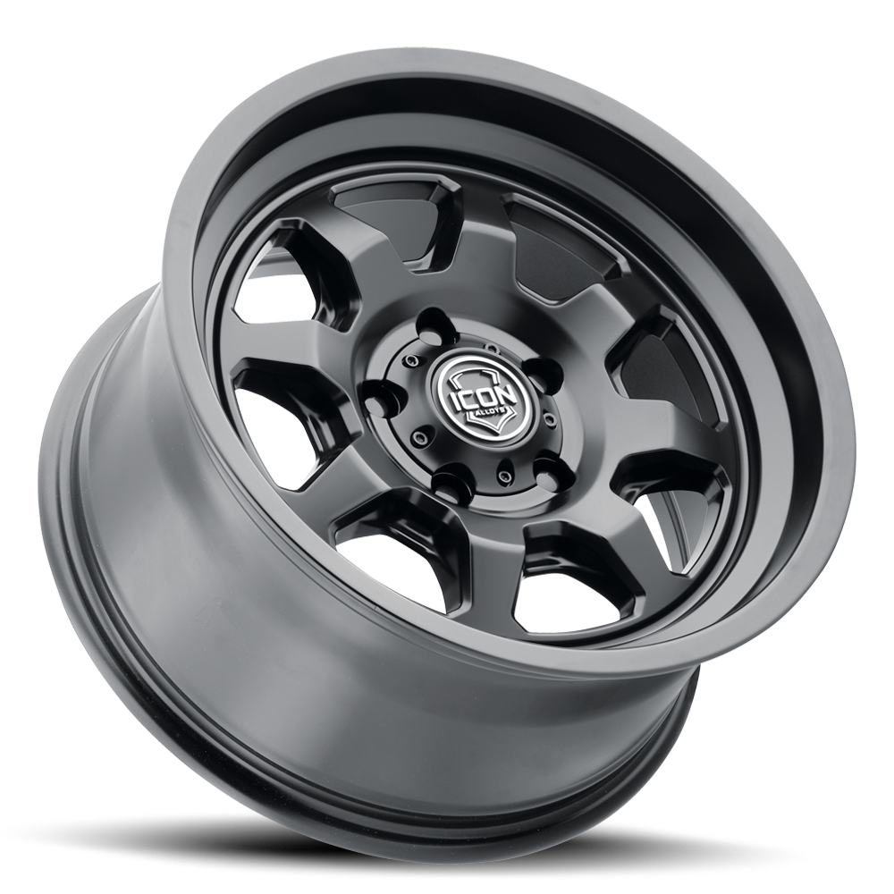 ICON ALLOYS | NUEVO Front View Black