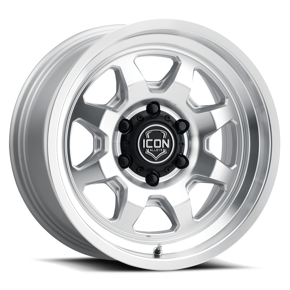ICON ALLOYS | NUEVO Front View Silver