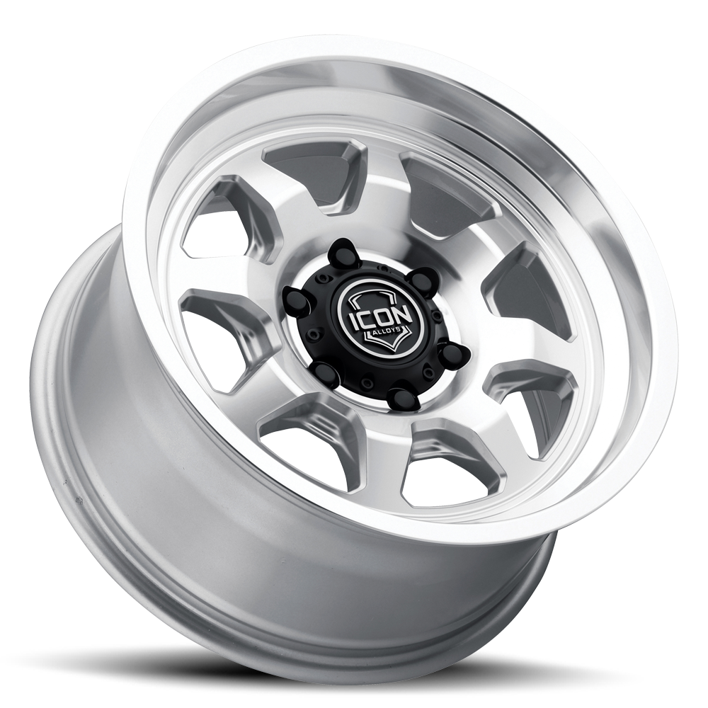 ICON ALLOYS | NUEVO Front View Silver