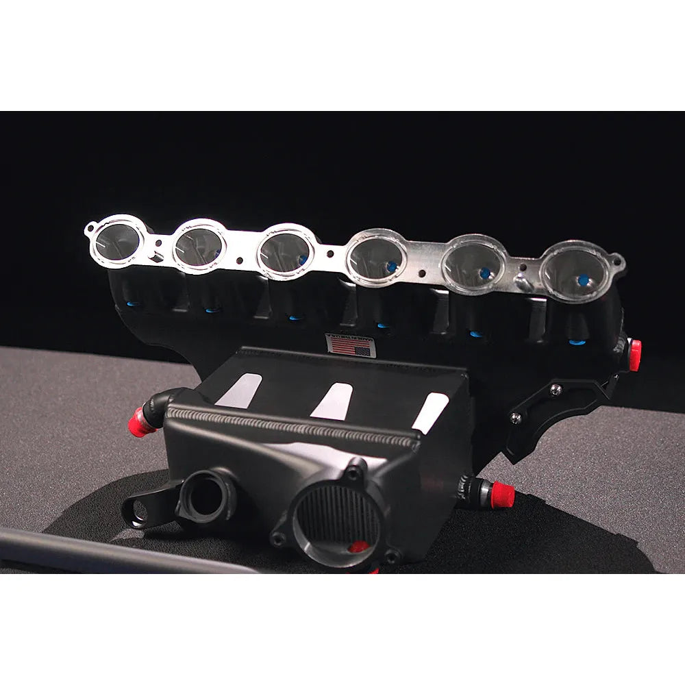 CSF BMW M2/M3/M4 S58 Comp & Non-Comp (G8X) Charge-Air Cooler Manifold - Thermal Dispersion Black