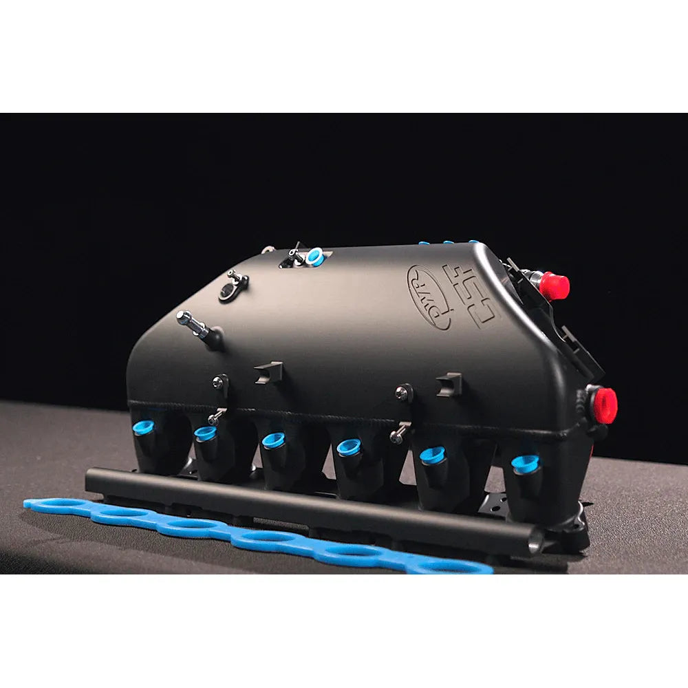 CSF BMW M2/M3/M4 S58 Comp & Non-Comp (G8X) Charge-Air Cooler Manifold - Thermal Dispersion Black