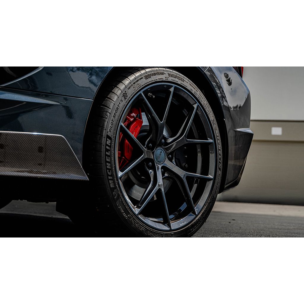 Chevrolet Corvette C8 - MRR Forged FS06 Wheel Set 19x8.5 | 20x11 Gloss Black