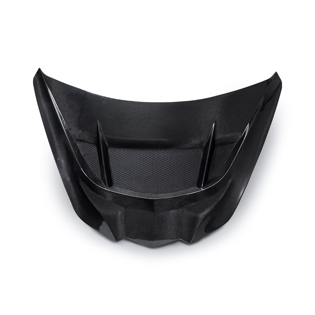 2020-2026 Corvette C8 Type-ZR1 Double Sided Carbon Fiber 2pc Hood For Stingray/Z06/E-Ray