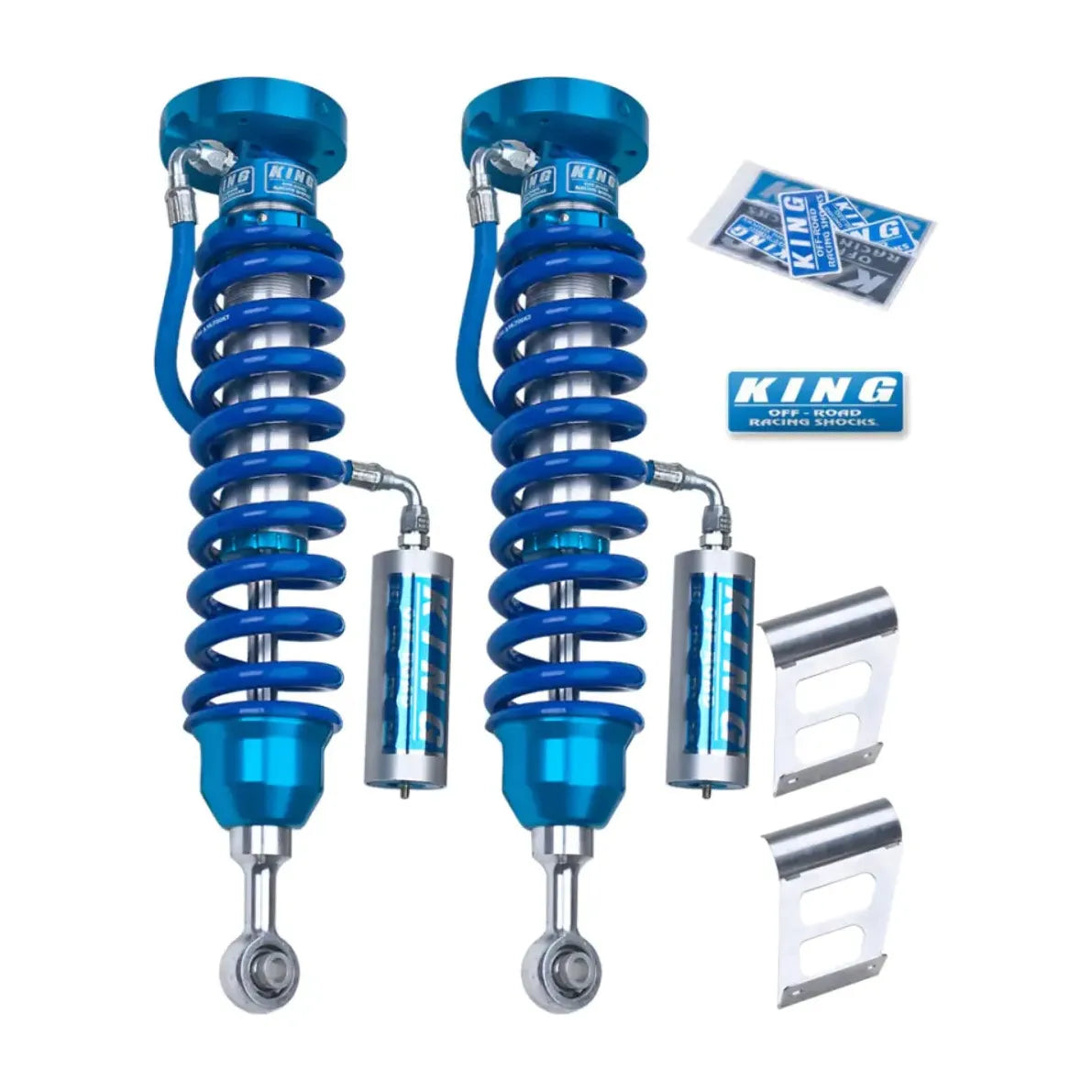 King Shocks 2007-2021 Toyota Tundra 2.5" Front Coilover w/Remote Reservoir (Pair)
