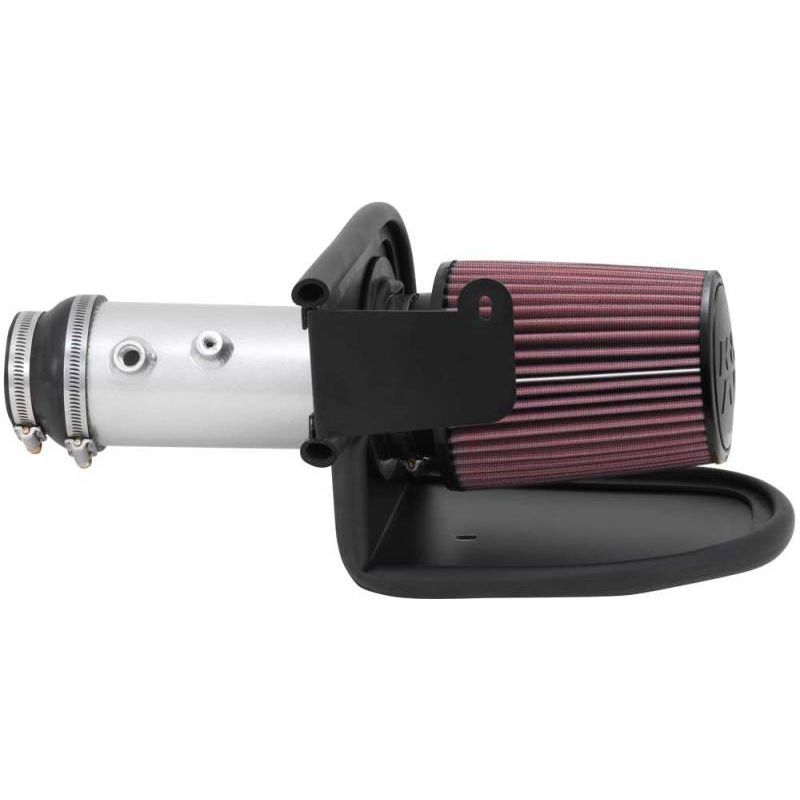 K&N 13-14 Honda Accord 3.5L V6 69 Series Typhoon Air Intake System - Silver Cold Air Intake Kit
