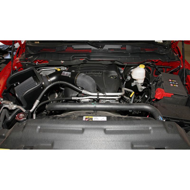 K&N 09-13 Dodge Ram 1500 Pickup 5.7L V8 / 11-13 Ram 1500 5.7L V8 Black Performance Intake Kit
