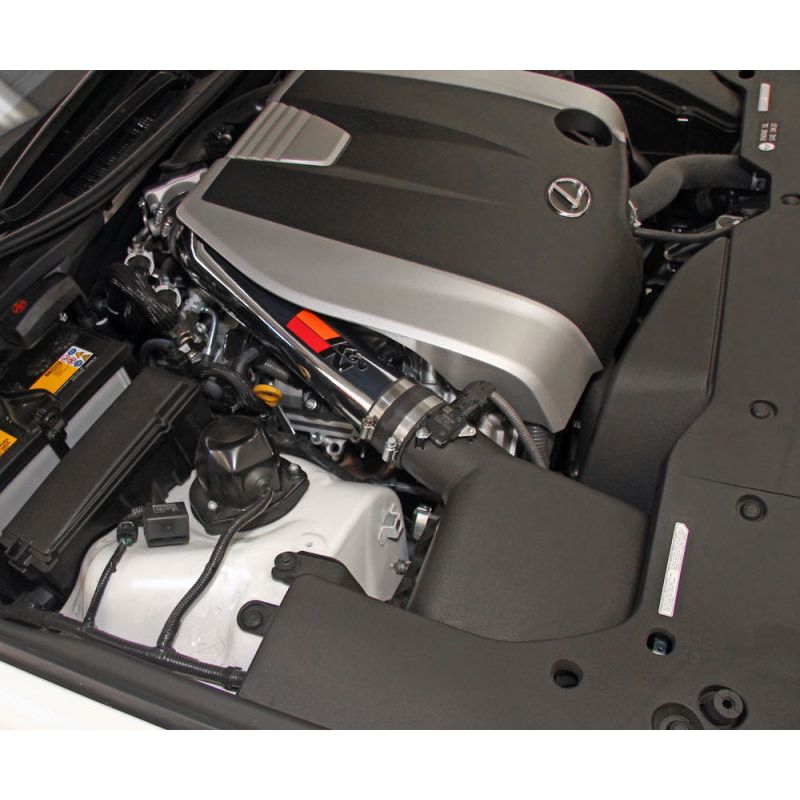 K&N 69 Series Performance Typhoon Intake Kit - Polished for 13-14 Lexus GS350 3.5L V6