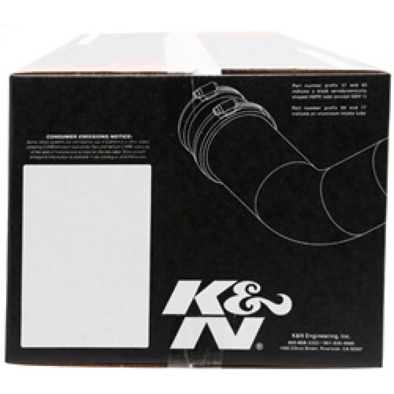 K&N 2015 Jeep Renegade L4-2.4L High Flow Performance Air Intake Kit