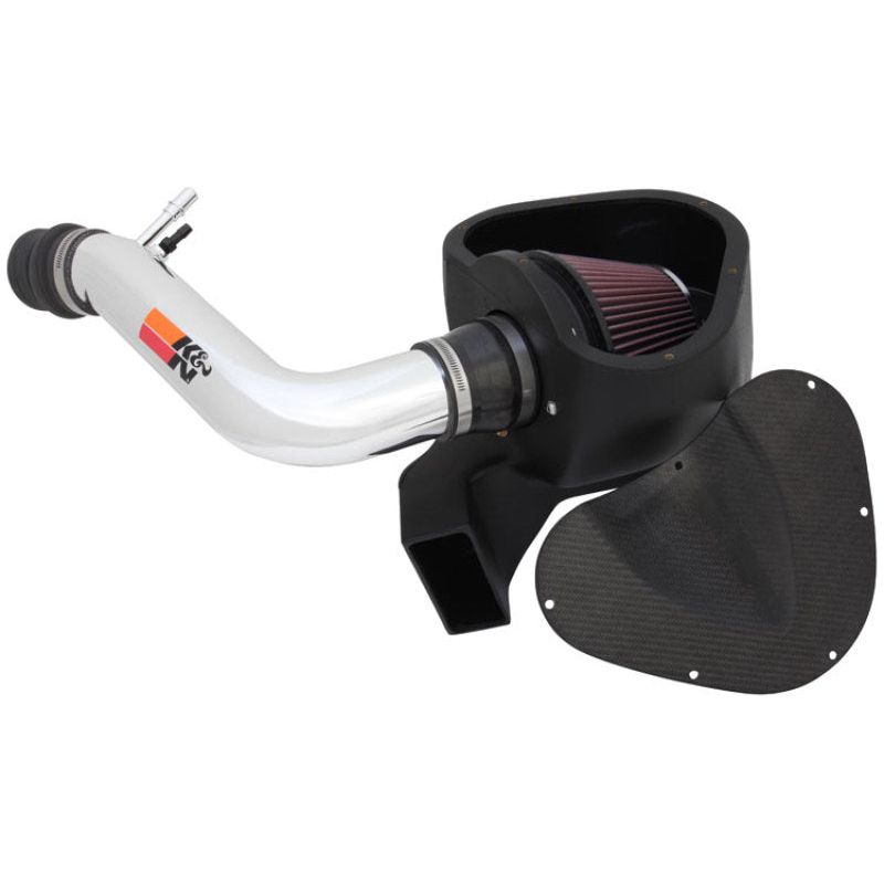 K&N 11-12 Ford Mustang 3.7L V6 Typhoon Cold Air Intake
