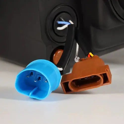 2002-2005 Dodge Ram 1500 2500 3500 | AlphaRex LUXX-Series LED Projector Headlights Alpha-Black - Truck Accessories Guy