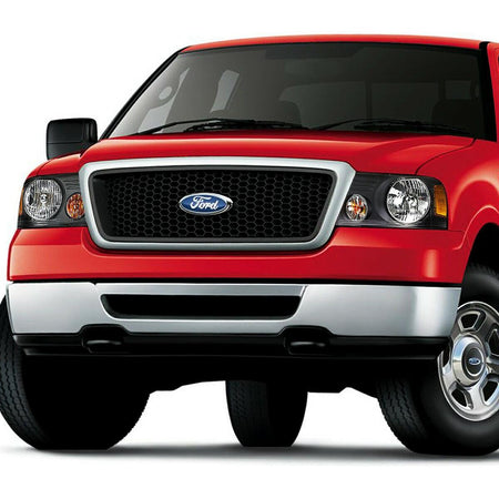 2004-2008 Ford F150 Headlights | Black Headlights - Truck Accessories Guy