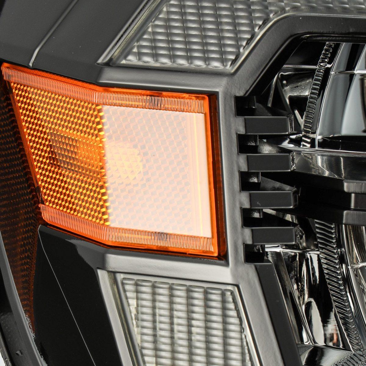 2005-2011 Toyota Tacoma | Alpharex LUXX-Series LED Crystal Headlights Alpha-Black - Truck Accessories Guy