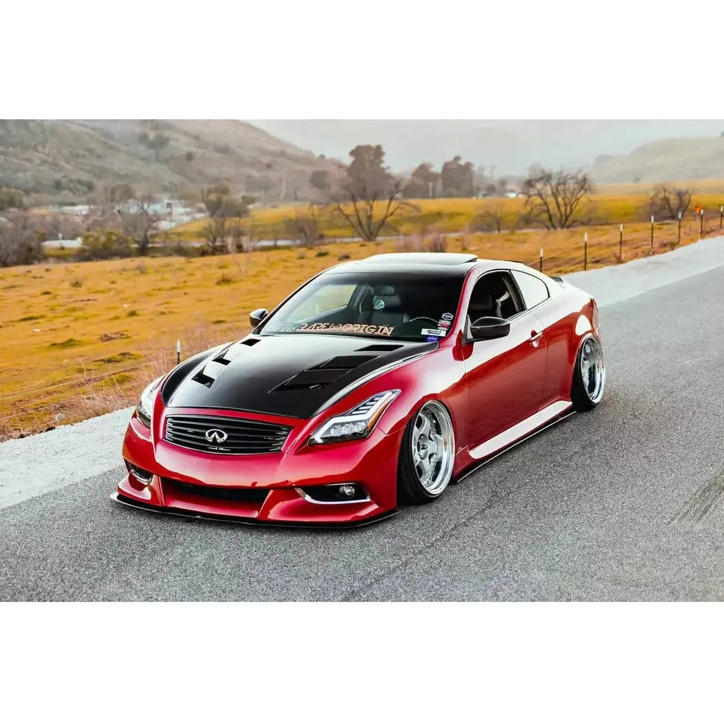 2008-2015 Infiniti G37 Coupe | Q60 Alpharex NOVA-Series LED Projector Headlights | Black - TAG Motorsports