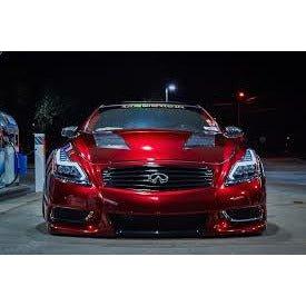 2008-2015 Infiniti G37 Coupe | Q60 Alpharex NOVA-Series LED Projector Headlights | Black - TAG Motorsports