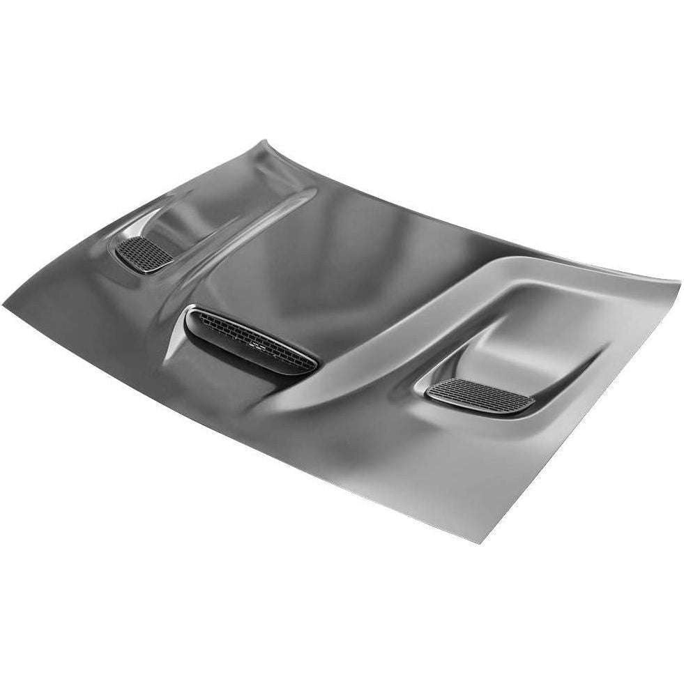 2008-2023 Dodge Challenger - Hellcat Hood Scoop Air Intake Vent Aluminum - NP Motorsports