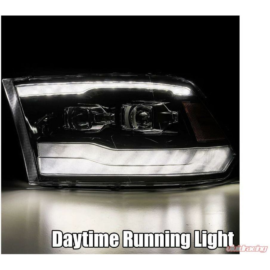 2009-2018 Dodge Ram | AlphaRex PRO-Series G2 Projector Headlights Alpha-Black Ram 1500 | 2500 | 3500 - Truck Accessories Guy