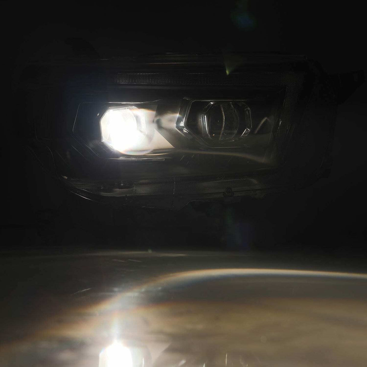 2010-2013 Toyota 4Runner | AlphaRex PRO-Series Projector Headlights Alpha-Black - Truck Accessories Guy