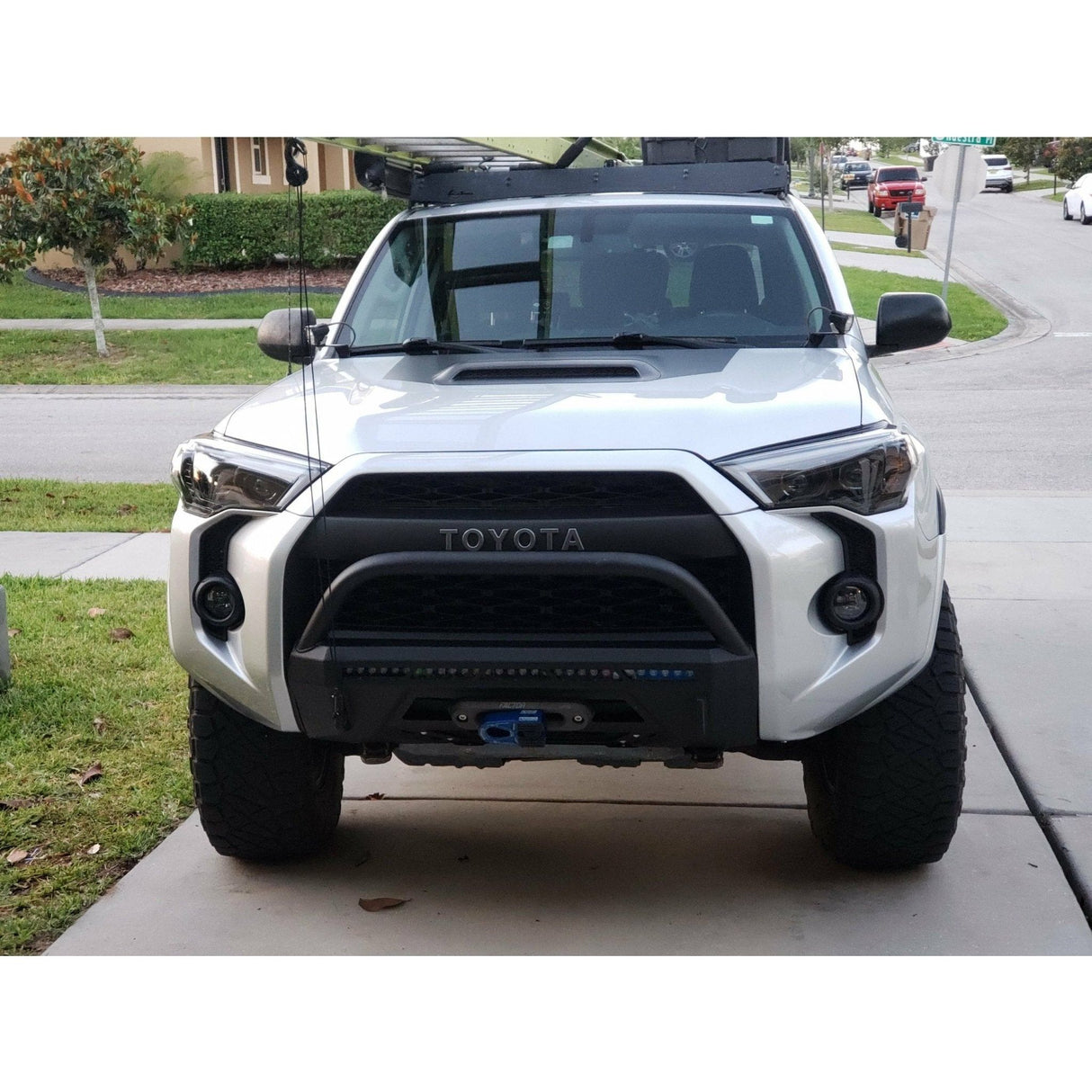 2014-2023 Toyota 4Runner | ALPHAREX LUXX-Series Projector Headlights Midnight Black - Truck Accessories Guy
