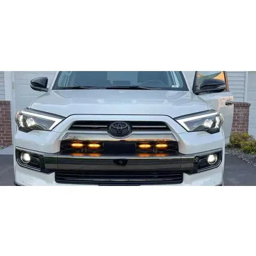 2014-2023 Toyota 4Runner | ALPHAREX LUXX-Series Projector Headlights Midnight Black - Truck Accessories Guy