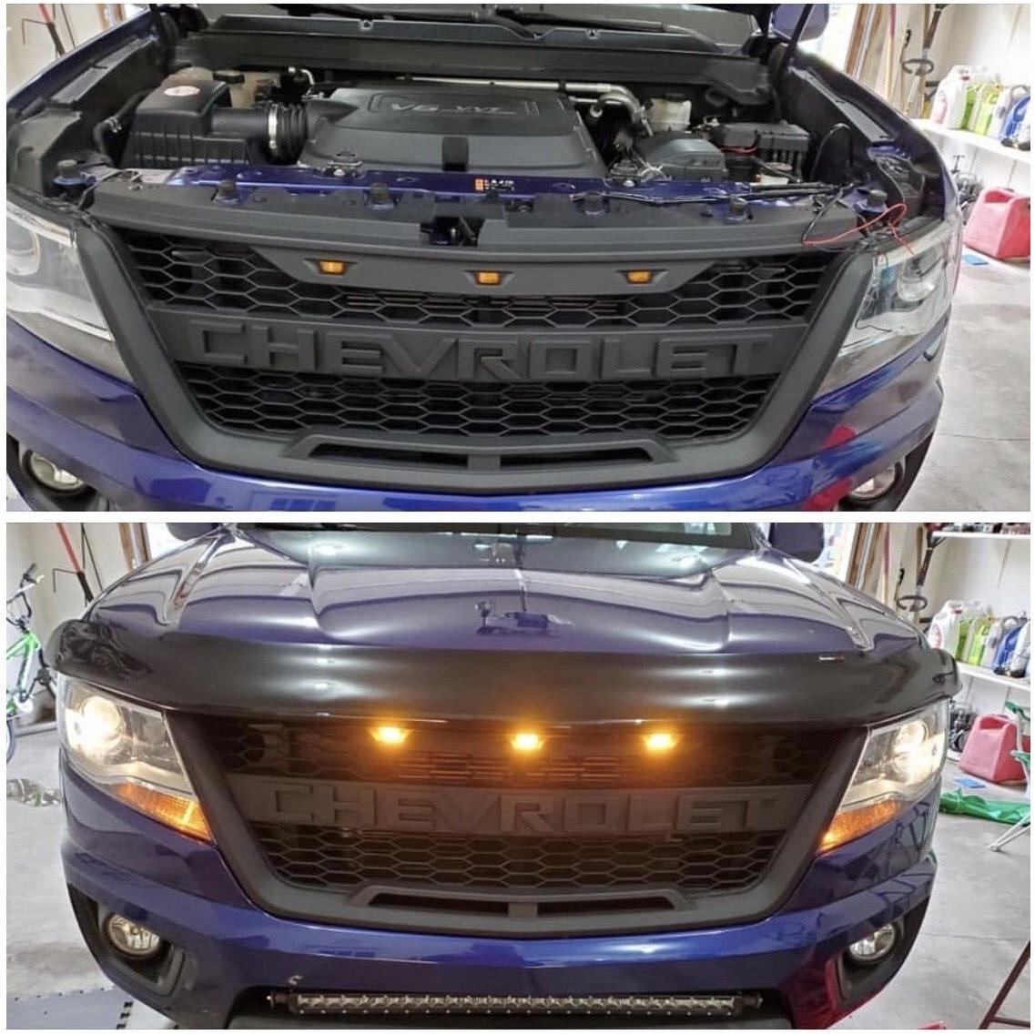 2015-2019 Chevrolet Colorado | Raptor Style Grille - Truck Accessories Guy