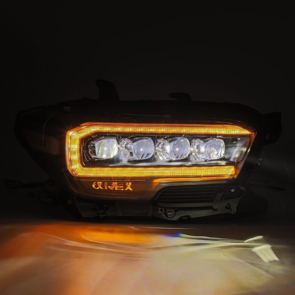 2016-2023 Toyota Tacoma | AlphaRex NOVA-Series LED Projector Headlights - Truck Accessories Guy