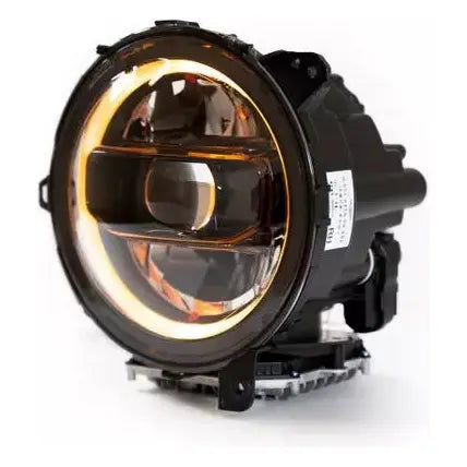 2018-2022 Jeep Gladiator Wrangler | DV8 Offroad LED Headlights (Black) - HLCJL-02 - Truck Accessories Guy