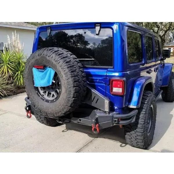 2018-2022 Jeep Wrangler JL | Smittybilt 77857 XRC Gen3 Tire Carrier - Truck Accessories Guy