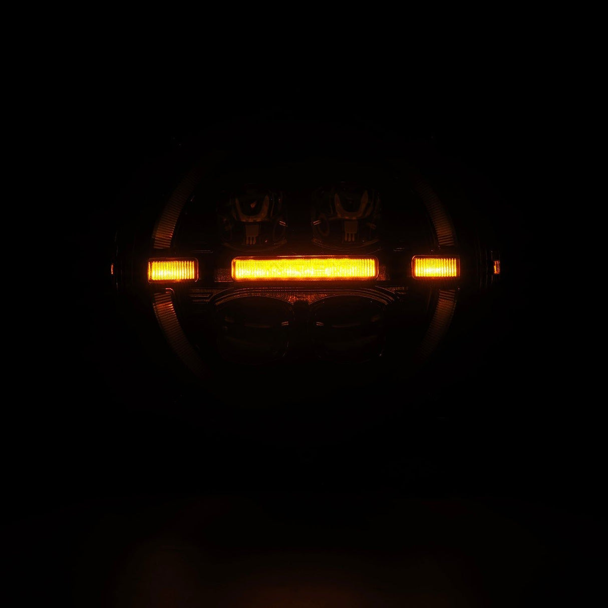 2018-2023 Jeep Wrangler / Gladiator - Alpharex NOVA LED Projector Headlights Alpha-black - NP Motorsports