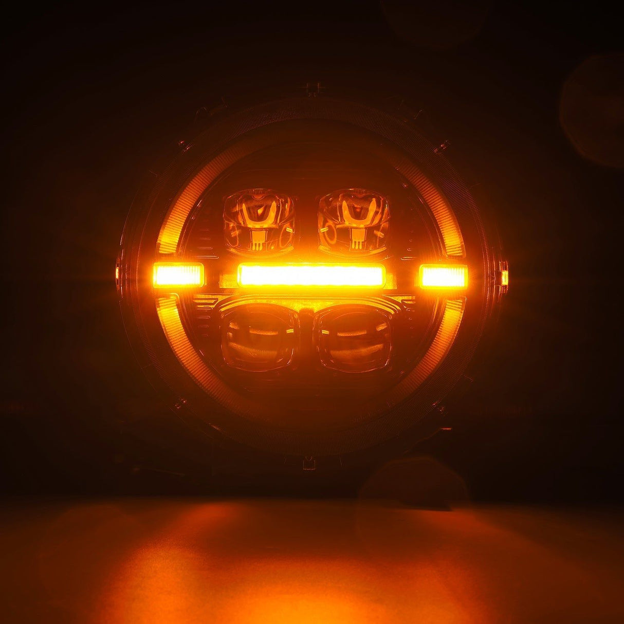 2018-2023 Jeep Wrangler / Gladiator - Alpharex NOVA LED Projector Headlights Alpha-black - NP Motorsports