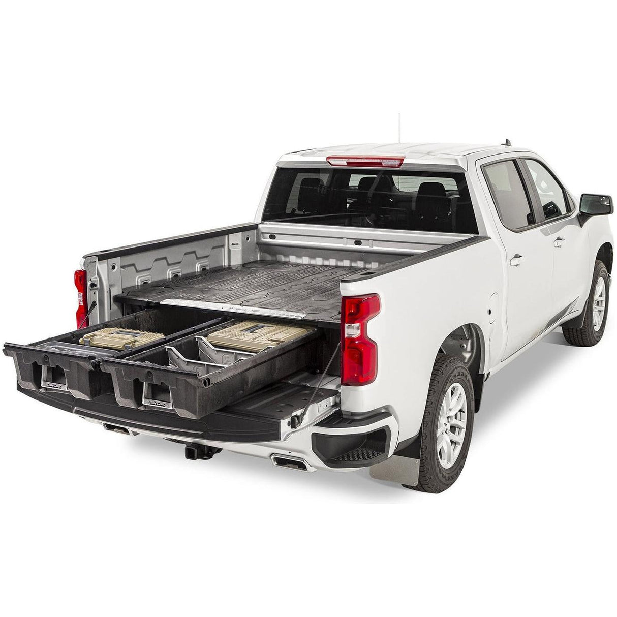 2019+ GM Sierra | Silverado 1500 | Decked Drawer System 5'9" Black - Truck Accessories Guy