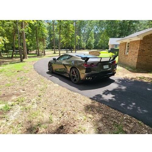 2020-2023 Chevrolet Corvette C8 - Carbon Flash High Wing Spoiler - NP Motorsports