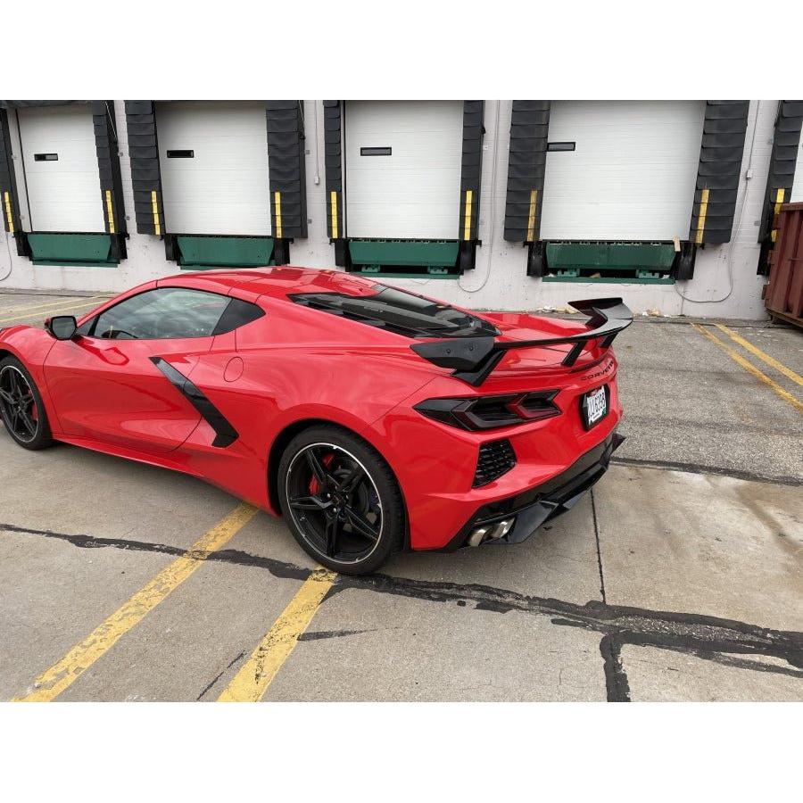 2020-2023 Chevrolet Corvette C8 | Carbon Flash High Wing Spoiler/Wing - NP Motorsports