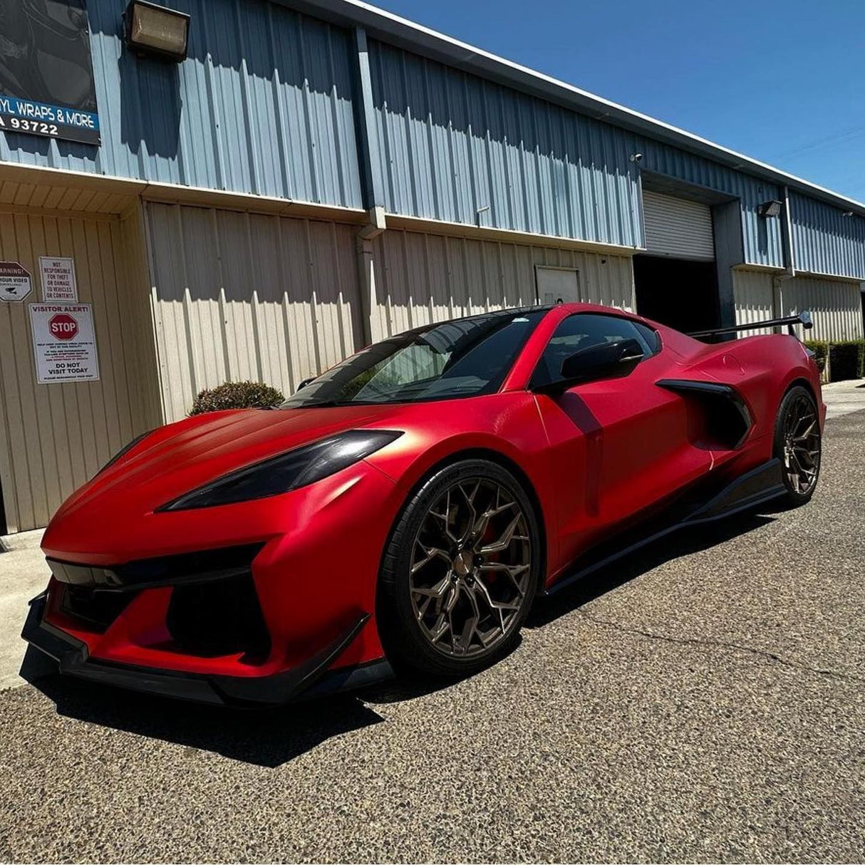 2020-2024 Chevorlet Corvette C8 Z06 - Front Bumper Conversion Kit - NP Motorsports