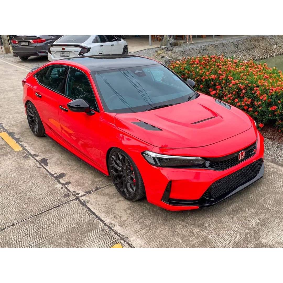 2022-2023 Honda Civic Sedan - Type R Style Front Bumper Cover Upper Grill & Trim - NP Motorsports