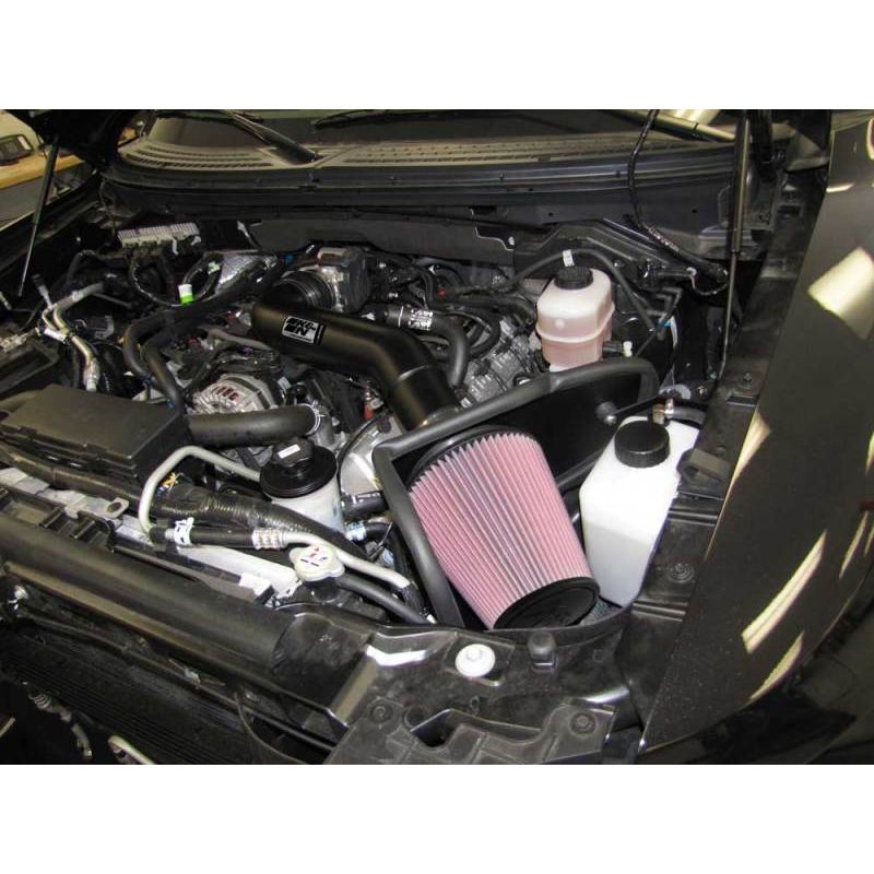 K&N 10-12 Ford F150 SVT Raptor 6.2L V8 High Flow Performance Intake Kit