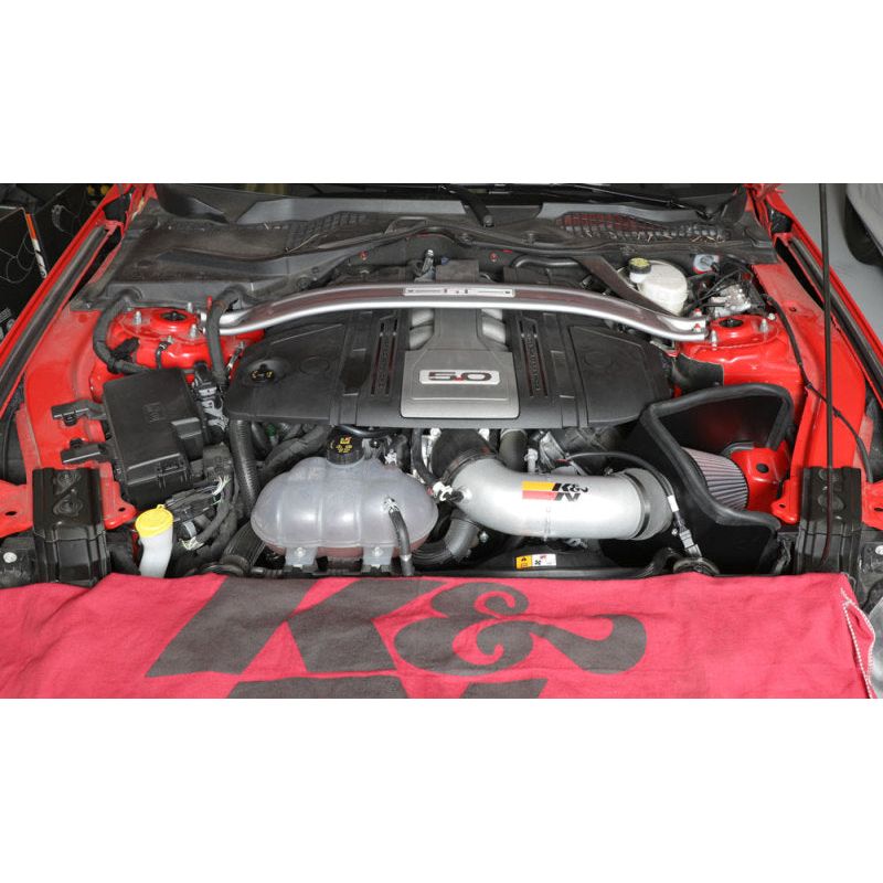 K&N 2018-2023 Ford Mustang GT V8 5.0L F/I Typhoon Air Intake